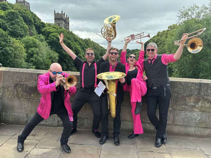 "Having fun at Durham Brass Festival"